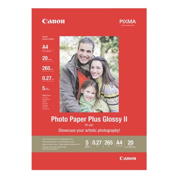 Canon Fotopapier Glossy Plus II A4 20 Blatt