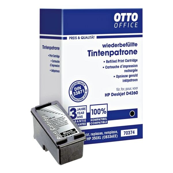 OTTO Office Tintenpatrone ersetzt HP CB336EE Nr. 350XL