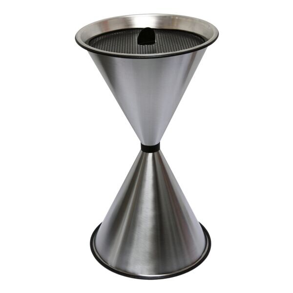 SZ Metall Stand-Aschenbecher »spitze Kegel« Edelstahl, SZ Metall Stand-Aschenbecher »spitze Kegel« Edelstahl,
