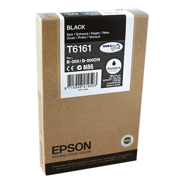 Epson Tintenpatrone »T616100« Nr. T6161
