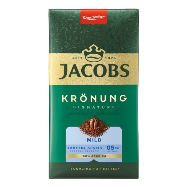 Jacobs Krnung Mild Kaffee gemahlen 500 g