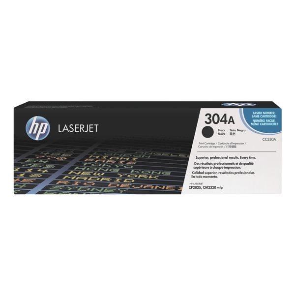 Toner HP CC530A HP 304A schwarz Druckerpatrone 3500 Seiten