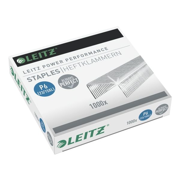 Leitz Heftklammern 23/15 XL 5579 POWER performance P6