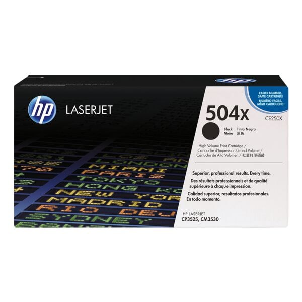 HP Druckpatrone »HP CE250X« 504X