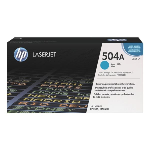 HP Druckpatrone HP CE251A 504A