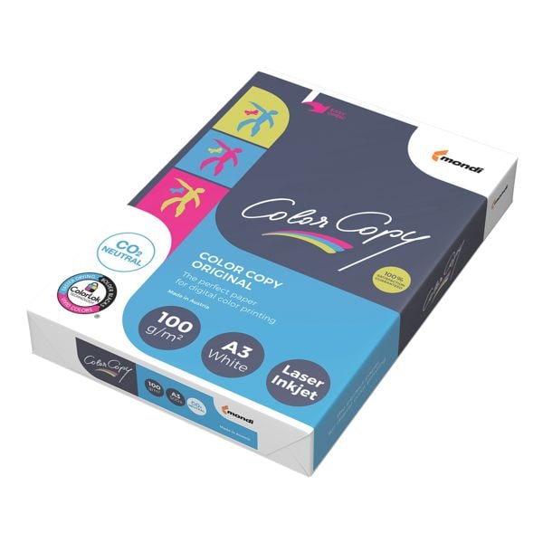 Farblaserpapier A3 Mondi Business Paper Color Copy - 500 Blatt gesamt