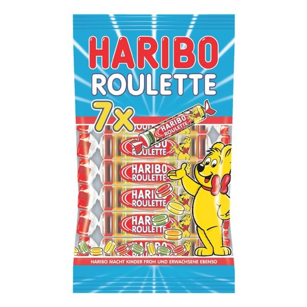 Haribo Fruchtgummi »Roulette« 7 x 25g Haribo Fruchtgummi »Roulette« 7 x 25g