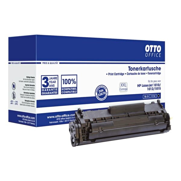 OTTO Office Druckkassette ersetzt HP »Q2612A XXL« Nr. 12 A