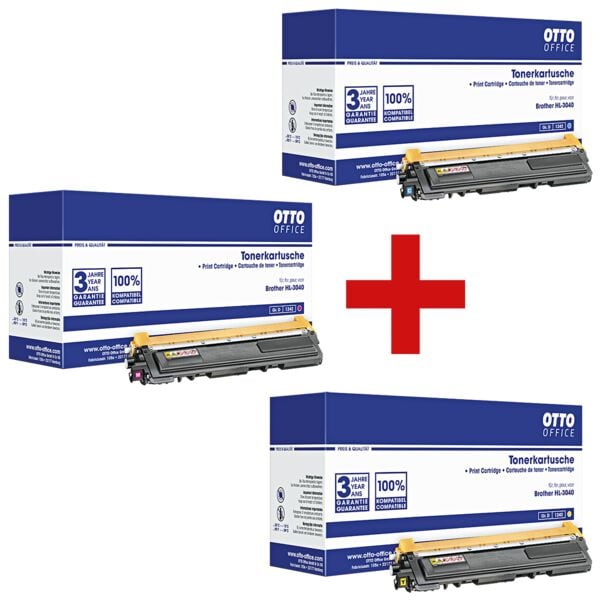 OTTO Office Toner-Set ersetzt Brother TN-230C / TN-230M / TN-230Y