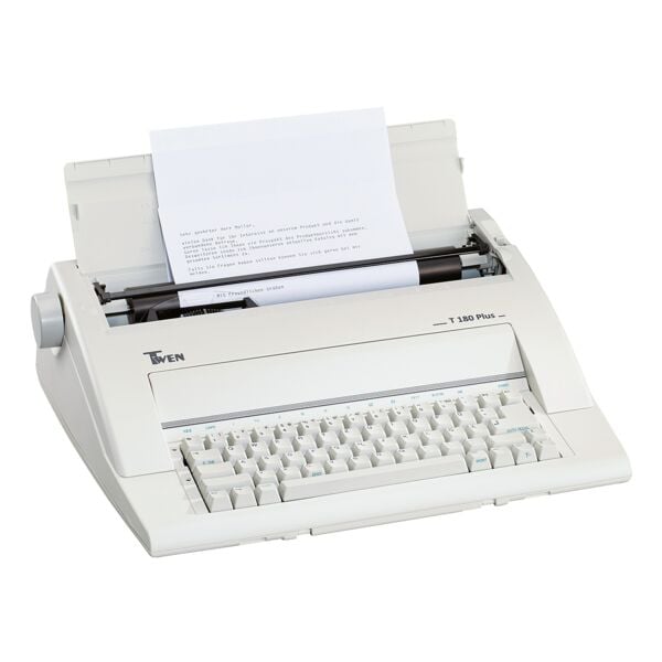 TWEN Elektronische Schreibmaschine T 180 plus