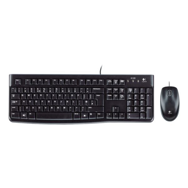 Logitech Kabelgebundene Tastatur inkl. Maus MK120