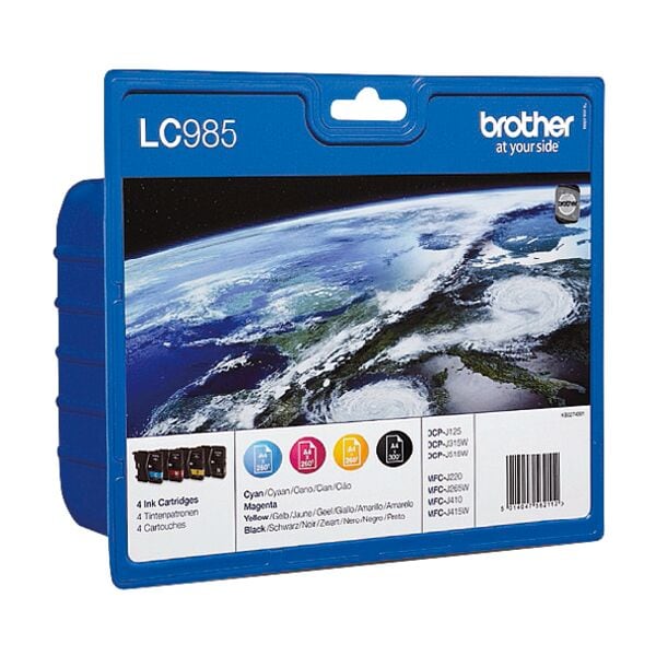 Brother Tintenpatronen-Set LC-985VALBPDR