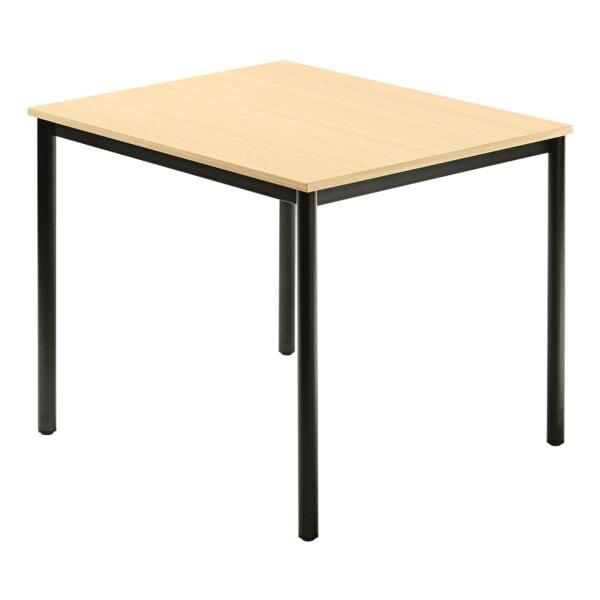HAMMERBACHER Konferenztisch DR08 �Barcelona� 80x80 cm Gestell schwarz