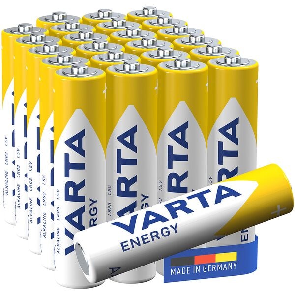 Varta 24er-Pack Batterien Energy Micro / AAA / LR03