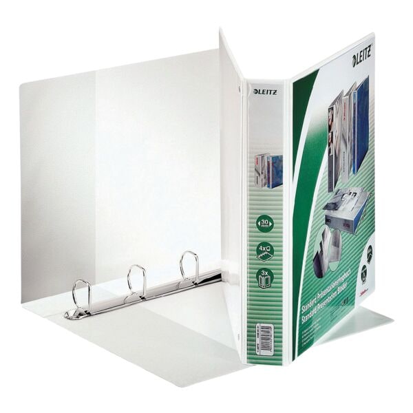 Leitz Pr�sentationsringbuch �4285� 4 Ringe, A4 Maxi, R�ckenbreite 50 mm