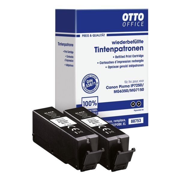 OTTO Office Doppelpack Tintenpatrone ersetzt Canon »PGI-550 PGBK XL«