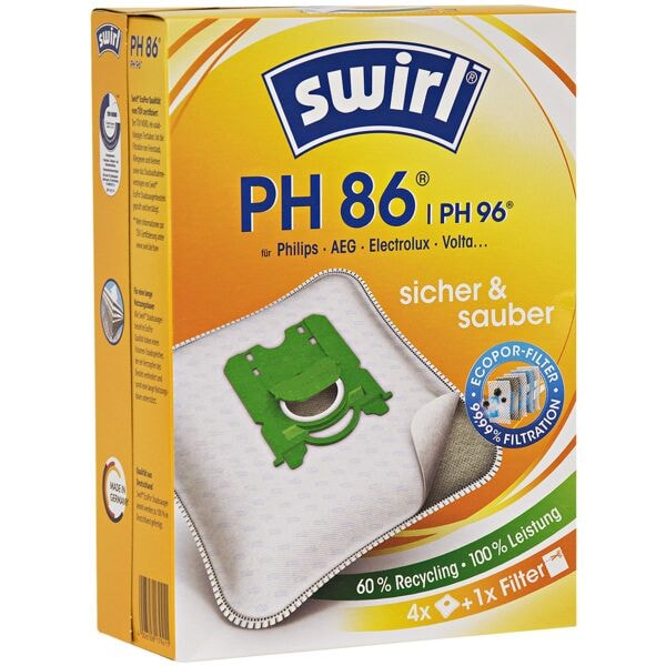 Swirl Staubfilterbeutel PH86 EcoPor®