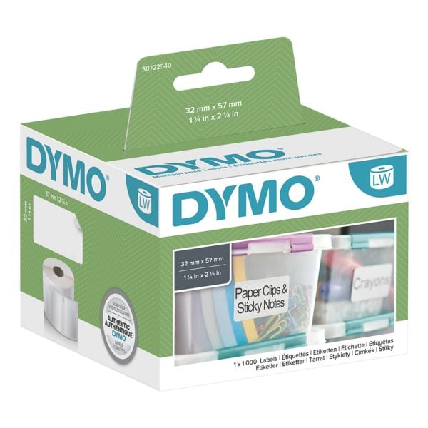 Dymo LabelWriter Papier-Etiketten S0722540