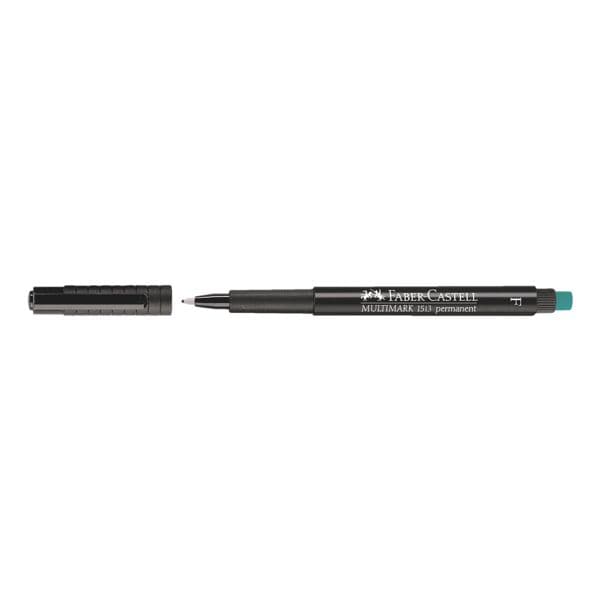 Faber-Castell Permanent Marker Multimark 1513 F - Rundspitze, Strichstrke 0,6 mm