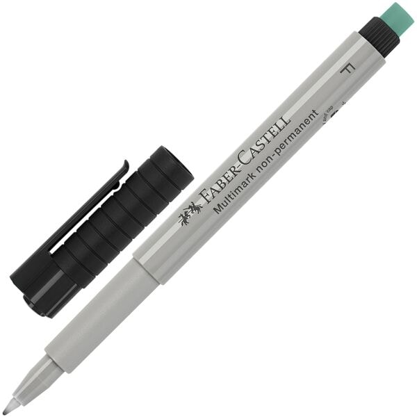 Faber-Castell Universalstift Multimark 1514 F non-permanent - Rundspitze, Strichstrke 0,6 mm
