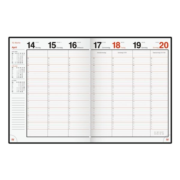 rido Buchkalender magnum 2024