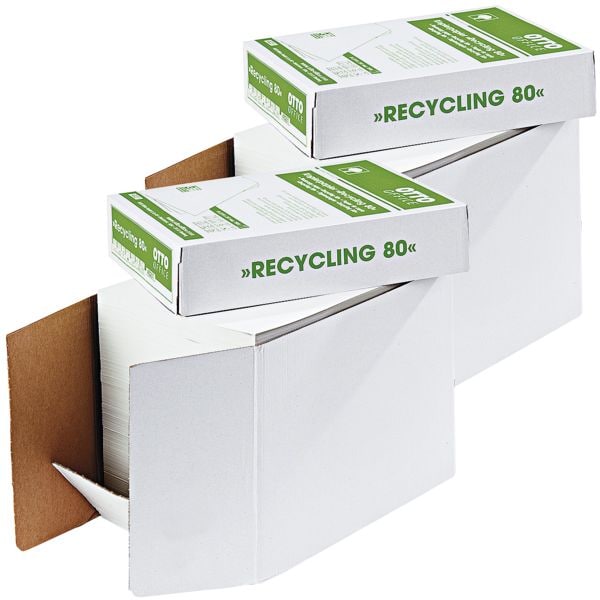 2x Recyclingpapier A4 OTTO Office Nature Recycling - 5000 Blatt gesamt 2x Recyclingpapier A4 OTTO Office Nature Recycling - 5000 Blatt gesamt