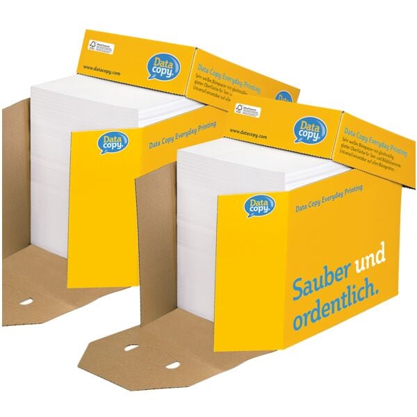 2x Maxi-Box Multifunktionales Druckerpapier A4 Data-Copy Everyday Printing - 5000 Blatt gesamt