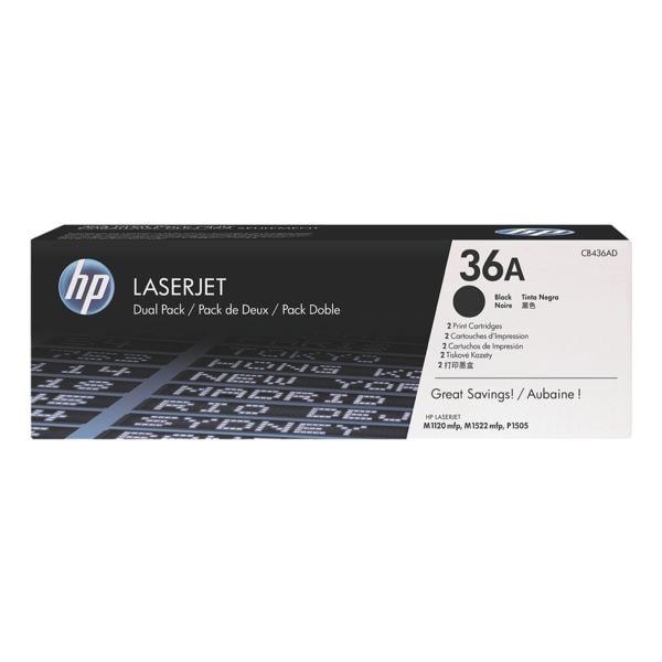 HP Doppelpack Druckkassetten »HP CB436AD« 36A