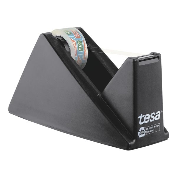 Tischabroller Tesafilm Abroller Klebefilmabroller Wellenmesser Basis tesa 19 mm