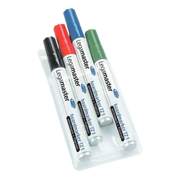 Legamaster 4er-Pack Whiteboard-Marker »TZ 1«