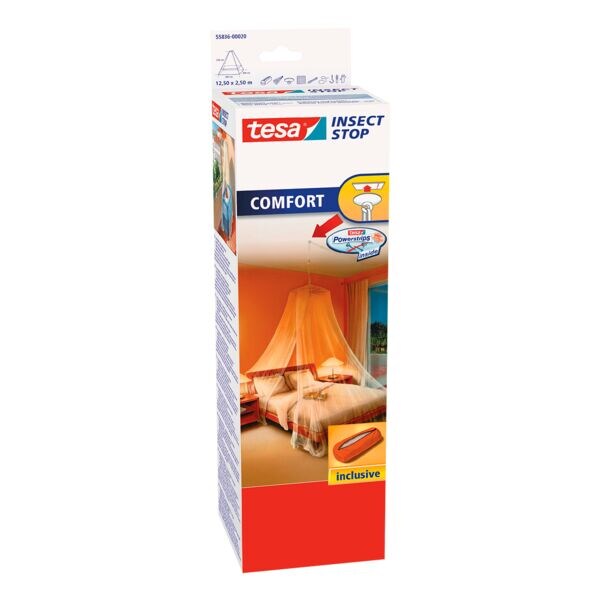 tesa Moskitonetz »Comfort« 55836 fürs Bett