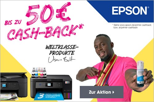 Bis zu 50 Euro auf Drucker von Epson