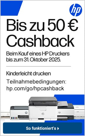 HP Drucker Cashback