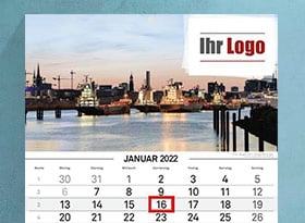 Kalender mit Ihrem Logo