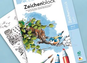 Mal- und Zeichenblöcke Mal- und Zeichenblöcke