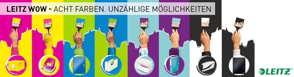Leitz WOW - Jetzt Farbe bekennen Leitz WOW - Jetzt Farbe bekennen