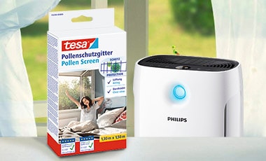 Allergenarme Raumluft