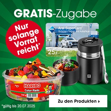 Gratiszugaben“ 