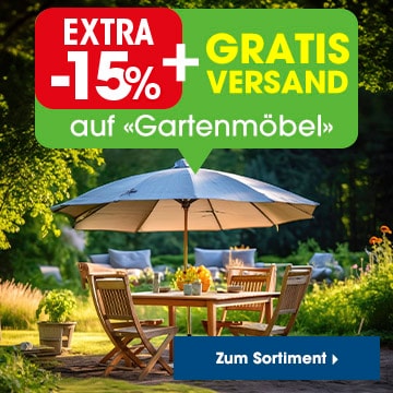 -15% + gratis Versand