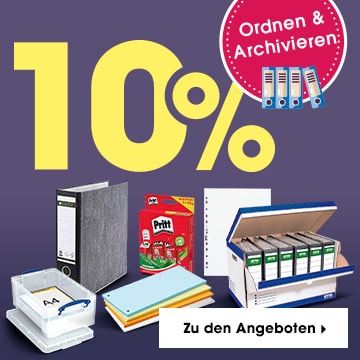 10% auf Ordnen & Archivieren