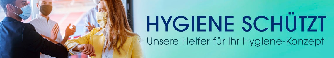 Hygiene schützt - unsere Helfer für Ihr Hygiene-Konzept