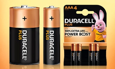 Batterieserie Duracell Plus