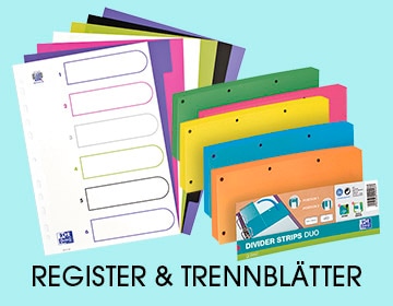 REGISTER & TRENNBLÄTTER