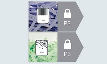 Sicherheitsstufe P-2+3