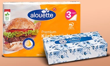 Papiert�cher & Toilettenpapier
