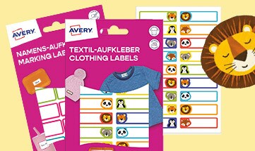 Ordnung mit Schuletiketten Ordnung mit Schuletiketten