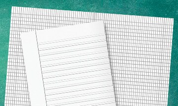 Lineatur ab 11 bis 29