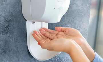 Schnelle Hand-Hygiene