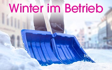 Winter im Betrieb