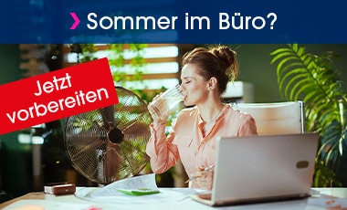 Sommer im Büro